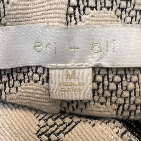 Anthropologie eri + ali polka dot top off shoulder, size Medium - Picture 4 of 6